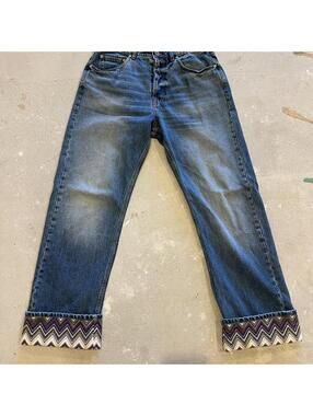 Missoni Men's Blue and Navy Jeans